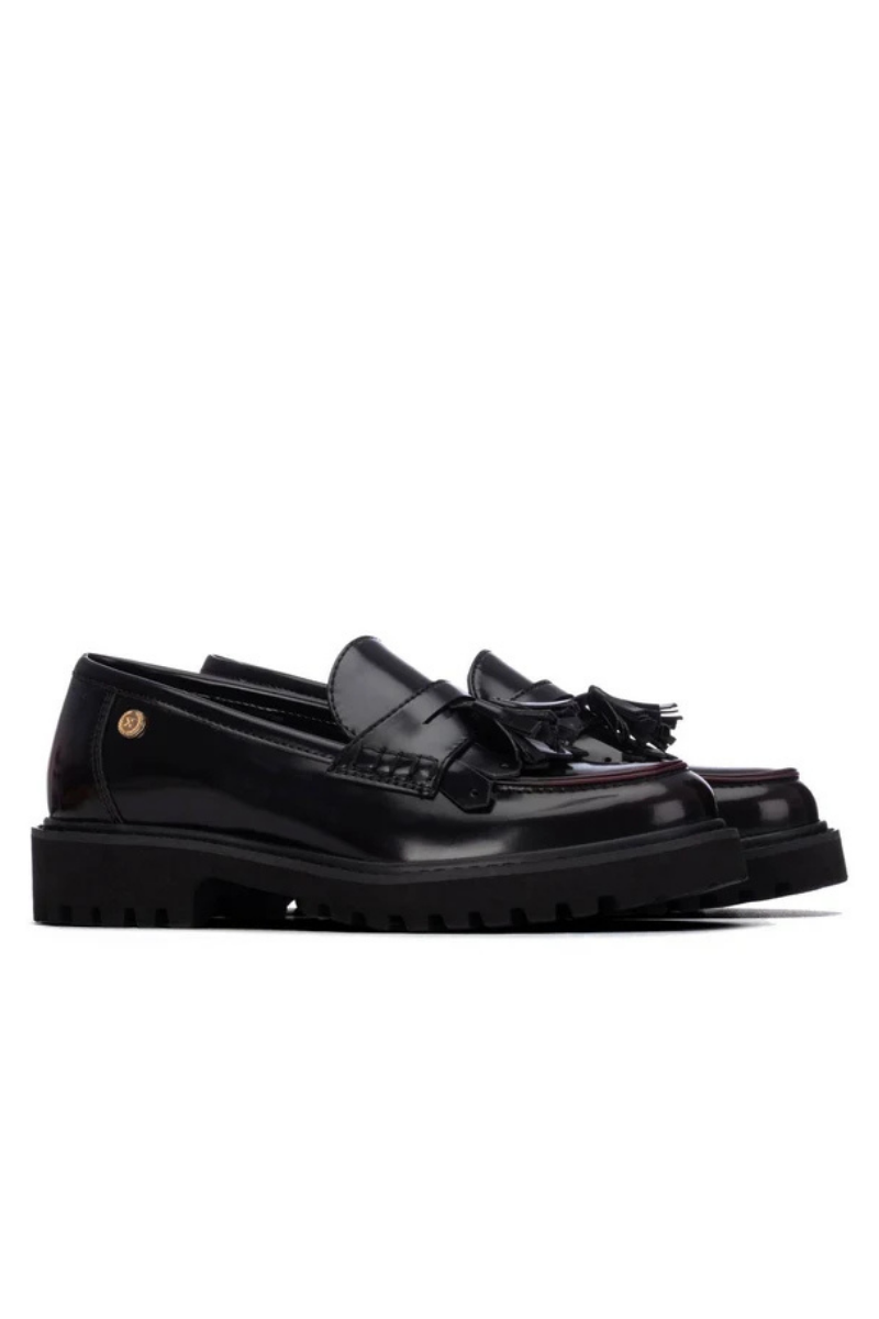 Pu Leather Heeled Shoes