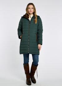 An image of the Dubarry Ballybrophy 3/4 Length Down Filled Coat