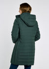 An image of the Dubarry Ballybrophy 3/4 Length Down Filled Coat