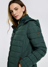 An image of the Dubarry Ballybrophy 3/4 Length Down Filled Coat
