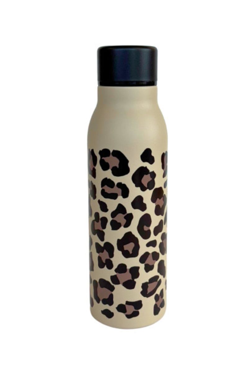 Beau & Elliot Oxford Leopard 500ml S/S Drinks Bottle