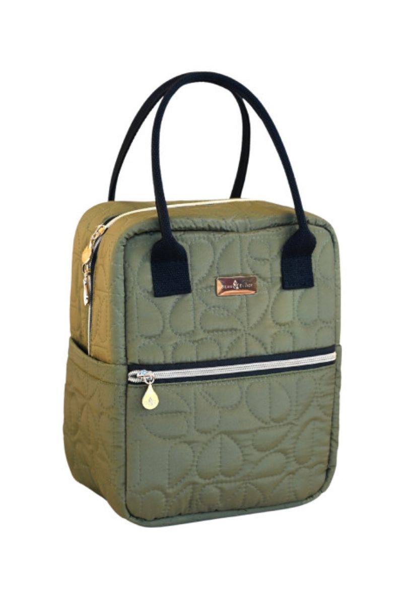 Beau & Elliot Oxford Upright Khaki Lunch Bag