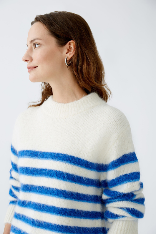 An image of the Oui Striped Jumper