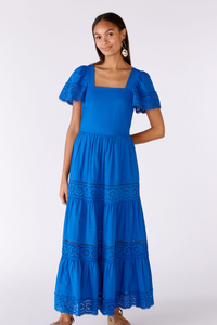 An image of the Oui Embroidered Maxi Dress