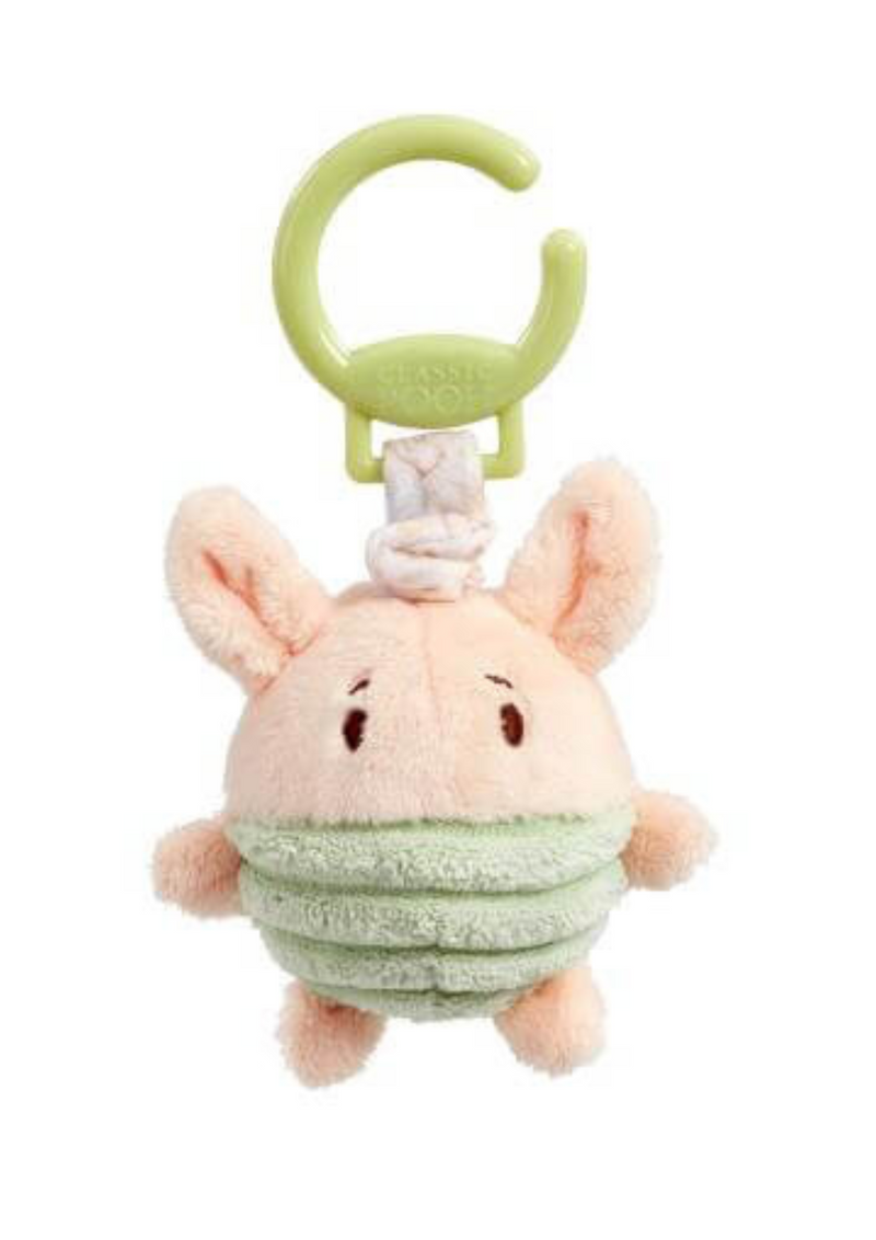 An image of the Rainbow Designs Disney Attachable Jiggly Piglet