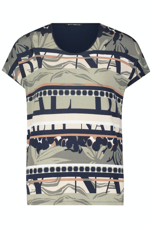 An image of the Betty Barclay Pattern Top