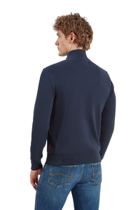 An image of the Schoffel Calton Cotton Cashmere 1/4 Zip Jumper