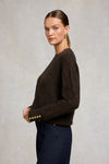 An image of the Holland Cooper Tori Crew Neck Knit