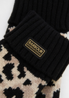 An image of the Barbour International Harley Leopard Gloves