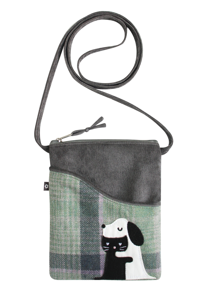 An image of the Earthsquared Animal Applique Sling Bag