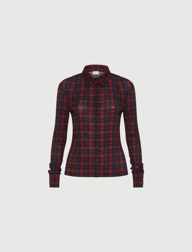 An image of the Marella Walter Button-Neck Shirt