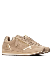 Suede Zip Up Trainers