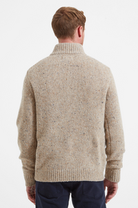 An image of the Schoffel Aviemore Alpaca Mix 1/4 Zip Jumper