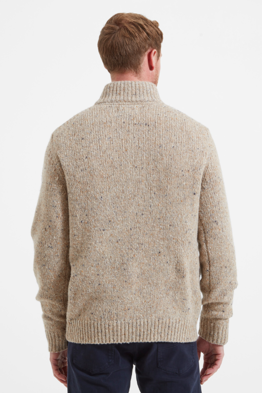 An image of the Schoffel Aviemore Alpaca Mix 1/4 Zip Jumper