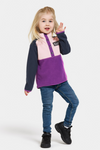 An image of the Didriksons Monte Kids Half Button Fleece