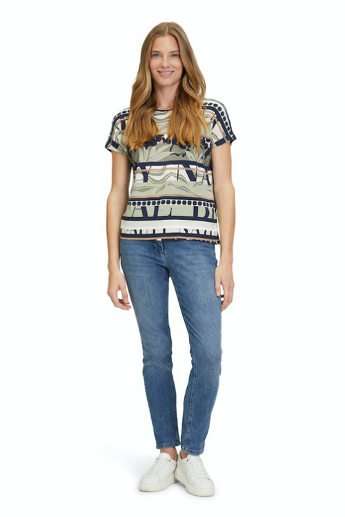 An image of the Betty Barclay Pattern Top