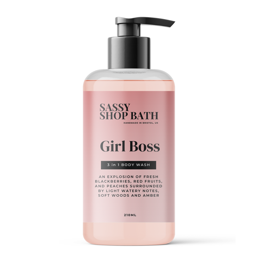 An image of the Sassy Scents Body Wash 3in1 210ml