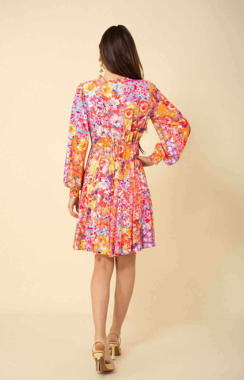 An image of the Hale Bob Swing Long Sleeve Dress