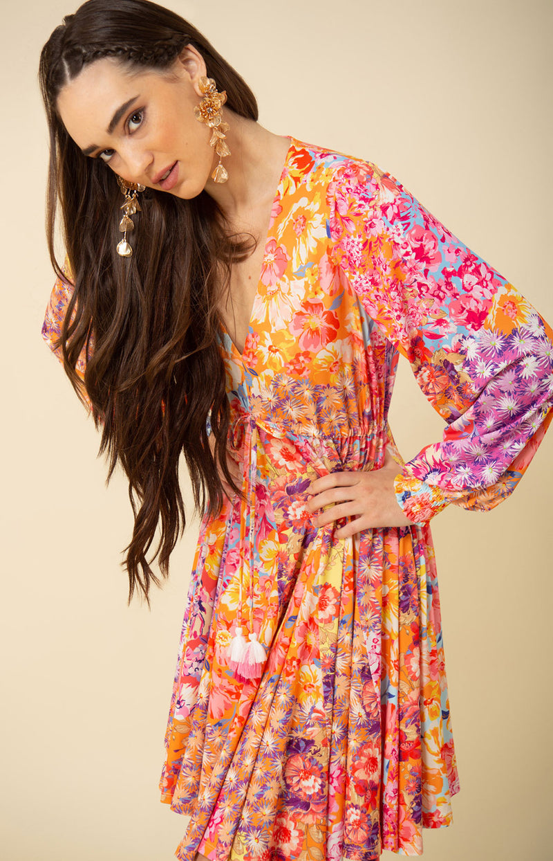 An image of the Hale Bob Swing Long Sleeve Dress
