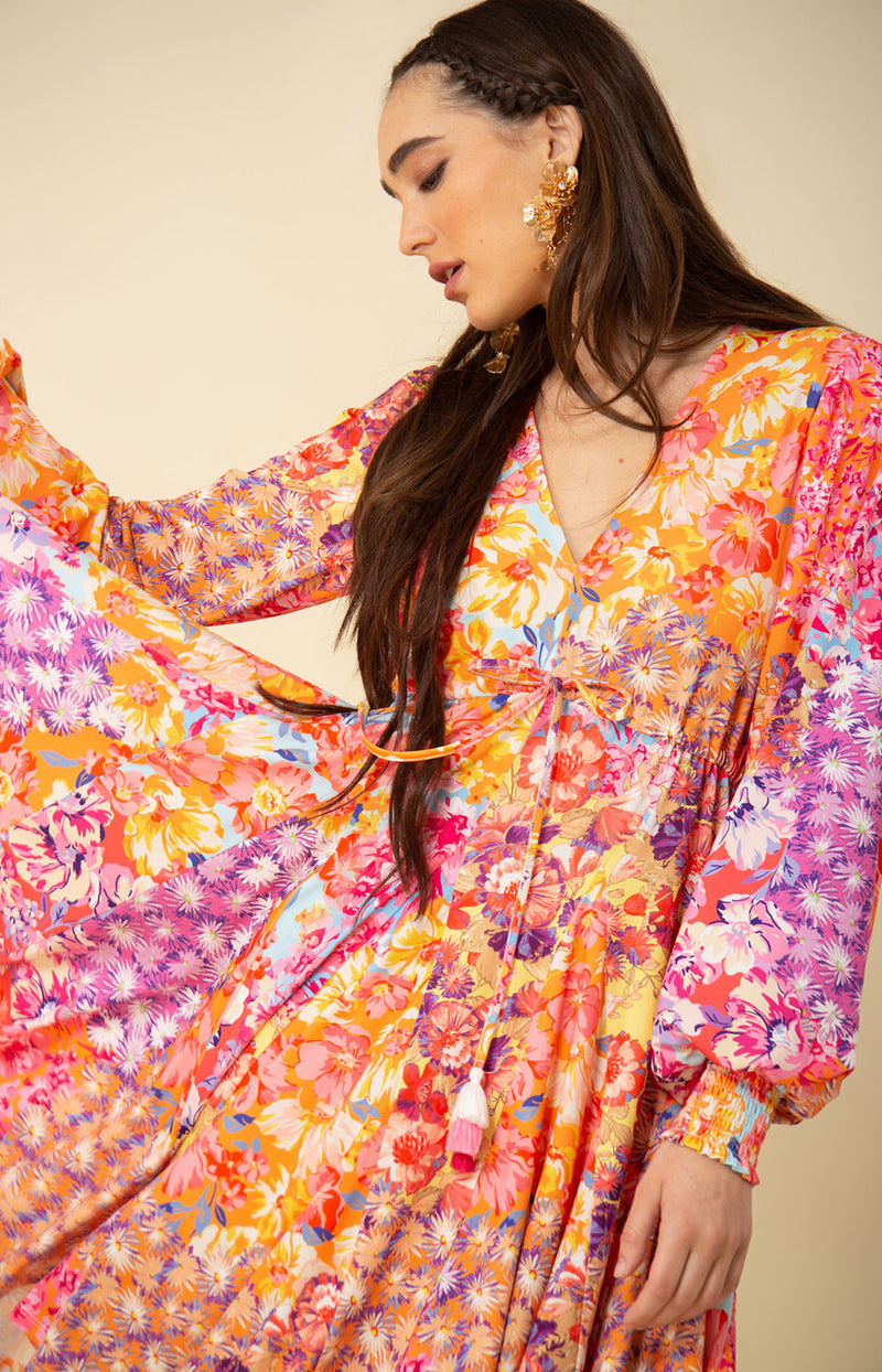 An image of the Hale Bob Swing Long Sleeve Dress