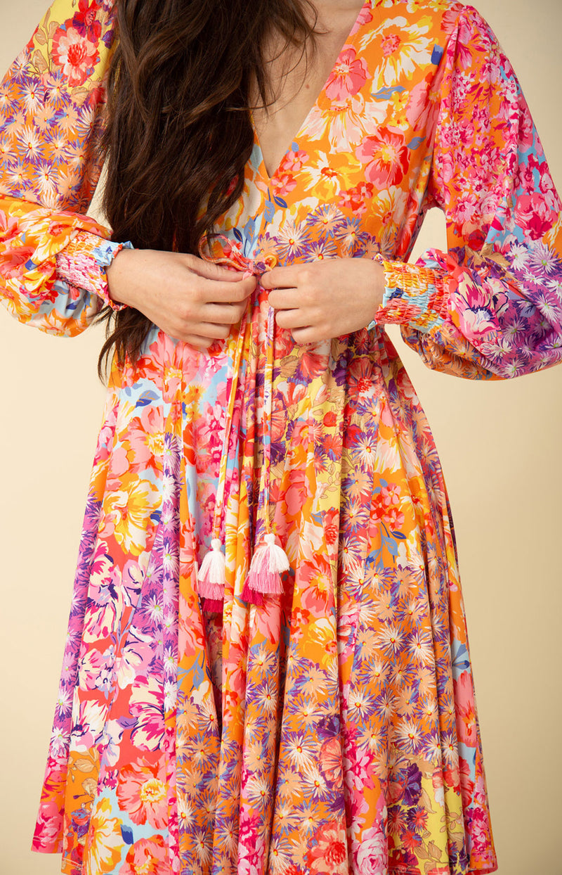 An image of the Hale Bob Swing Long Sleeve Dress