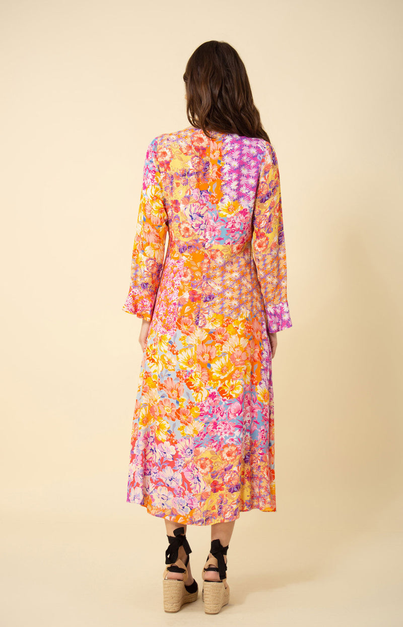 An image of the Hale Bob 3/4 Long Sleeve Dress