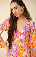 An image of the Hale Bob 3/4 Long Sleeve Dress