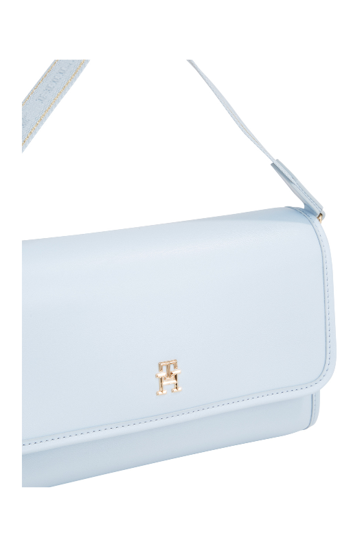 An image of the Tommy Hilfiger Hilfiger Monotype Flap Small Shoulder Bag