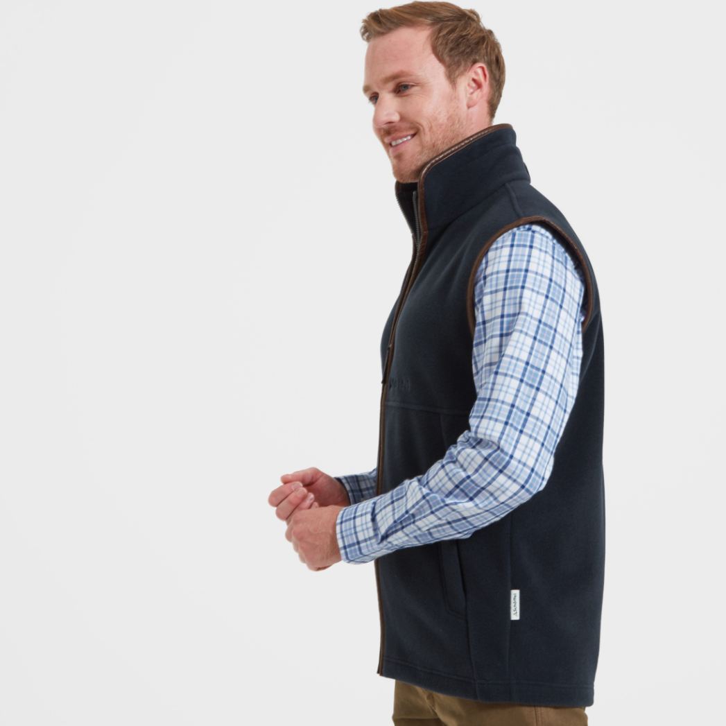 An image of the Schoffel Oakham Fleece Gilet