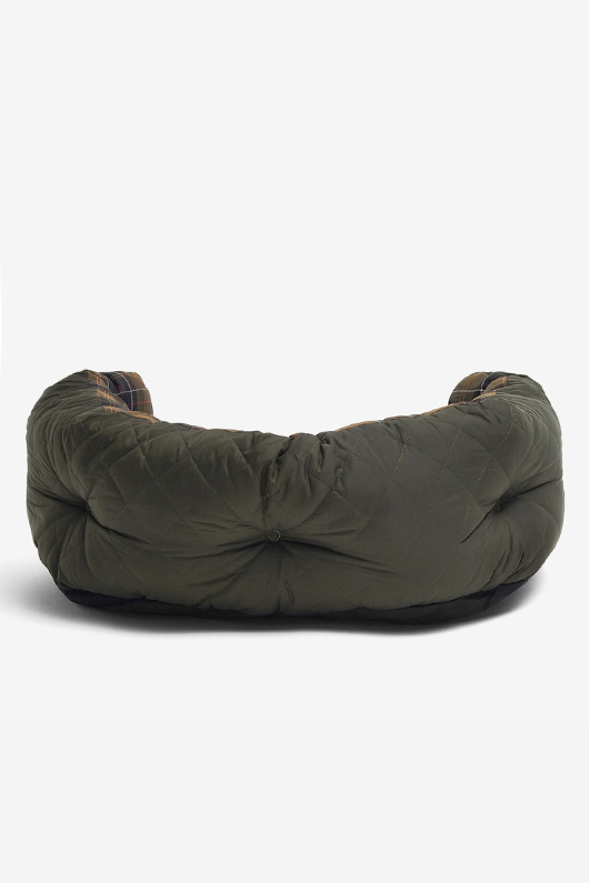 An image of the Barbour Quilted Dog Bed 30 Inches