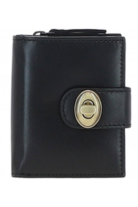 An image of the Ashwood Leather Twist Lock Multi Section Purse