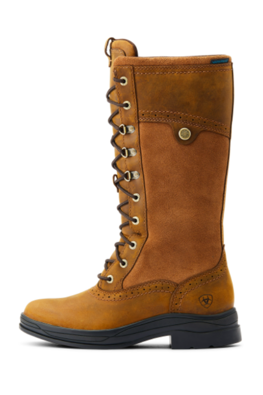 An image of the Ariat Wythburn II Waterproof Boot in the colour Weathered Brown.