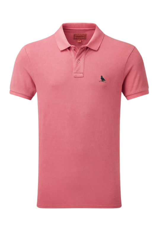 An image of the Schoffel St Ives Dyed Polo Shirt