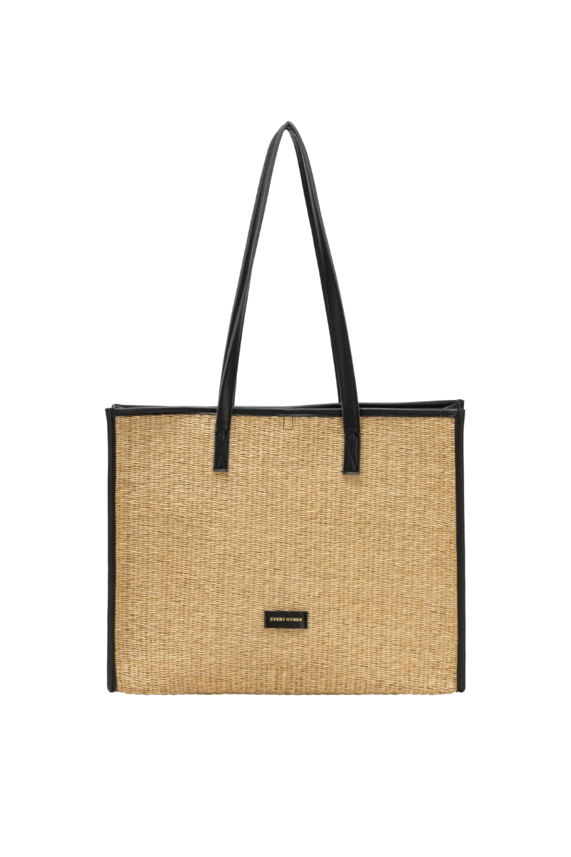 An image of the Every Other Straw Box Tote Bag
