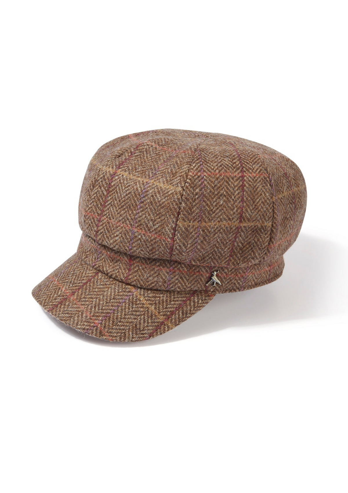 An image of the Hicks & Brown The Higham Tweed Baker Boy Cap