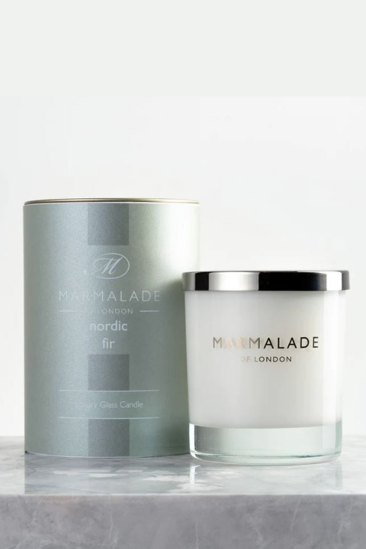 An image of the Marmalade of London Large Glass Candle - Various Scents