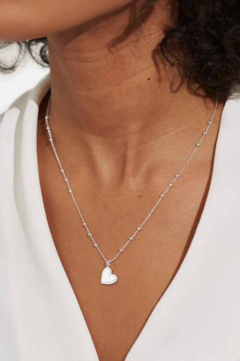 An image of the Joma Jewellery A Little Necklace 'Just For You Mum' Necklace in Silver Plating