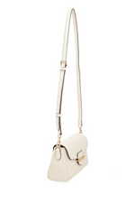 An image of the Michael Kors Fleur Small Crossbody Bag in the colour Light Cream.