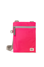 An image of the Roka London Chelsea Sparkling Cosmo Recycled Nylon Crossbody Bag.