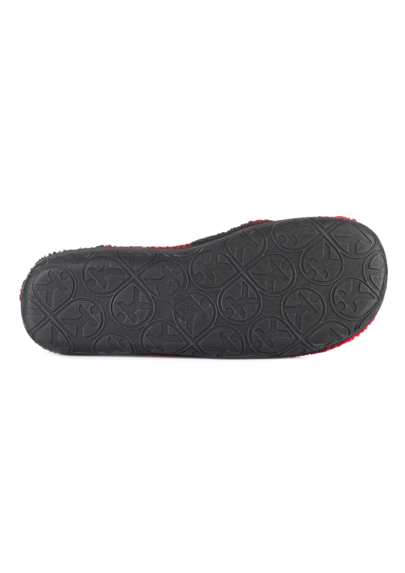 An image of the Bedroom Athletics Neeson Shorter Length Check Sherpa Slipper Boots