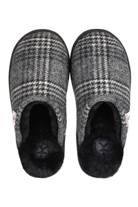 An image of the Bedroom Athletics William Harris Tweed Mule Slippers