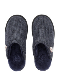 An image of the Bedroom Athletics William Harris Tweed Mule Slippers