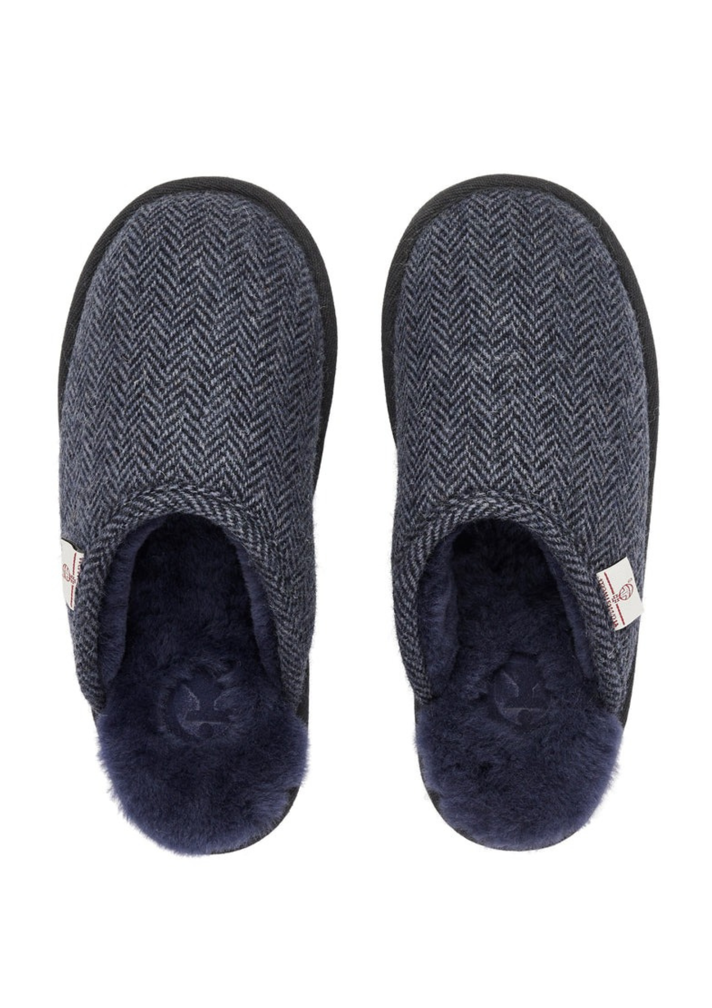 An image of the Bedroom Athletics William Harris Tweed Mule Slippers