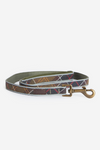 An image of the Barbour Reflective Tartan Comfort Dog Lead