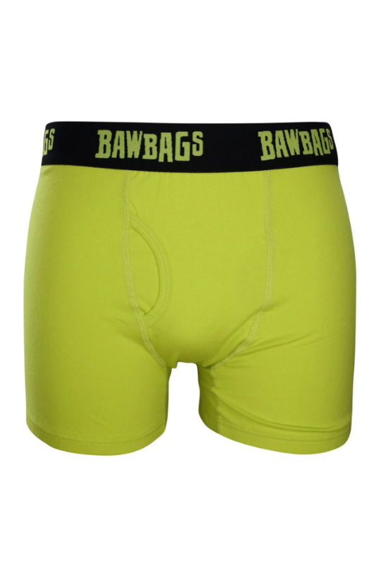 An image of the Bawbags Bright Baws 3-Pack Cotton Boxer Shorts