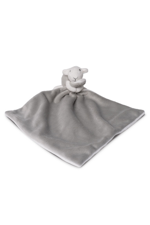 An image of The Herdy Company Baby Comforter in grey