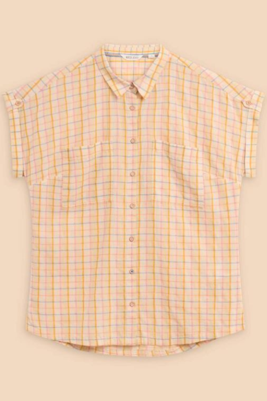 An image of the White Stuff Ellie Check Shirt