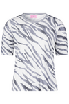 An image of the Betty Barclay Animal Print Short Sleeve T-Shirt
