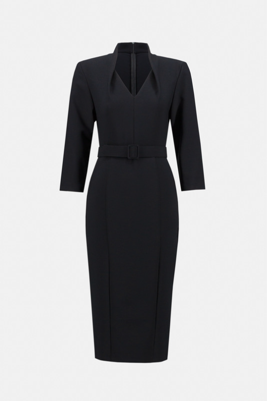 An image of the Joseph Ribkoff Black Belt Dress