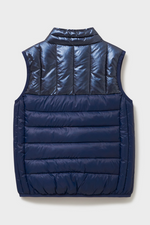 Mix Fabric Gilet